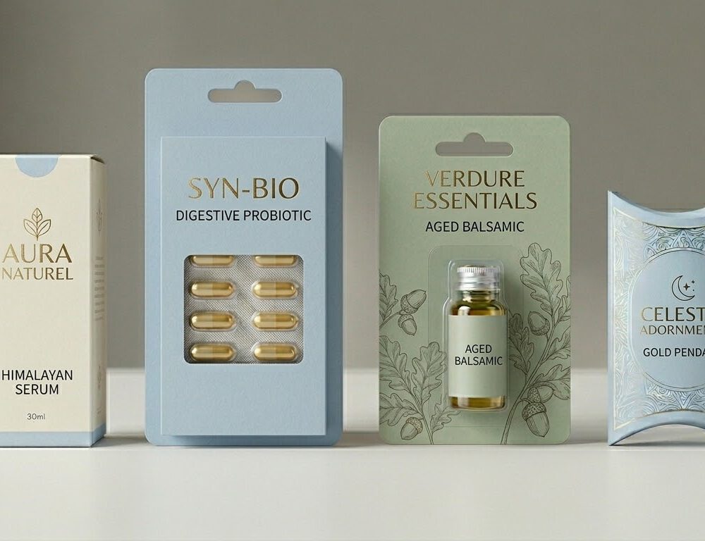 Kosmetik- und Drogerieverpackungen aus Karton