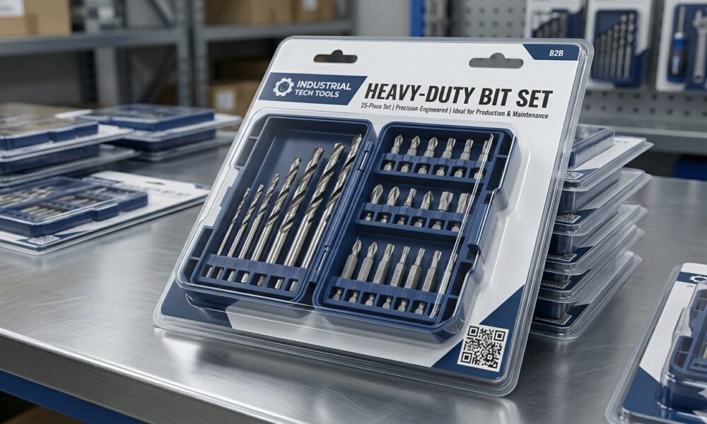 Bohrer in Blister-Schutzverpackung