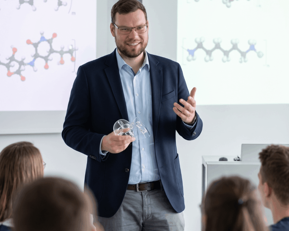 Ein Vortrag über das Monomaterial PP von Tobias Schönleben